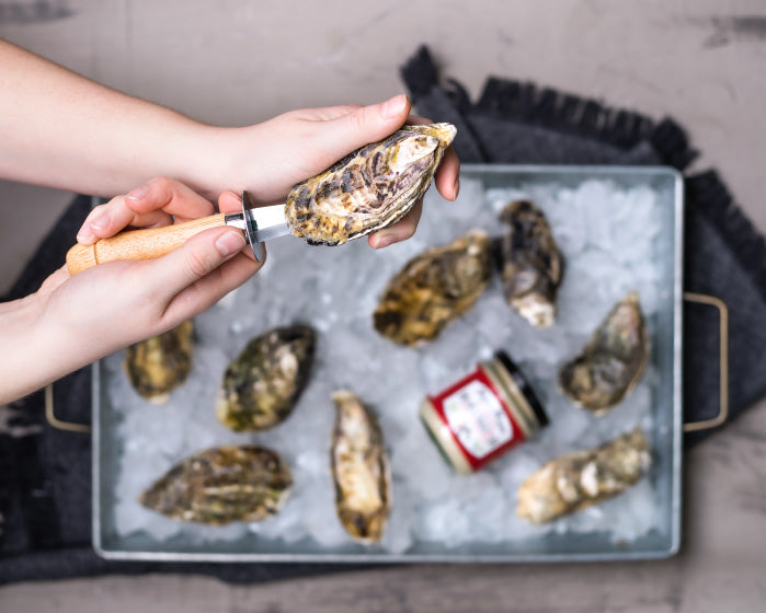 Oysters with Horseradish